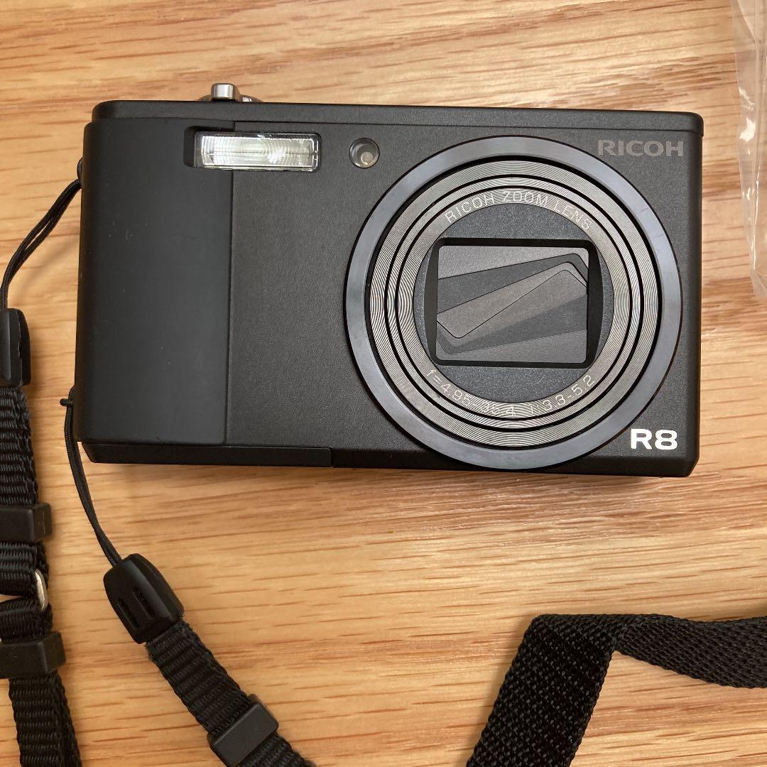 RICOH リコー R R8 BLACK 専用ケース付き