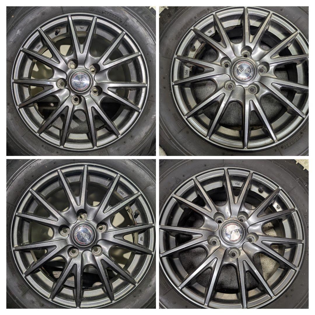 【送料無料/スタッドレス】BLIZZAK VRX&ホイールセット　セレナ等