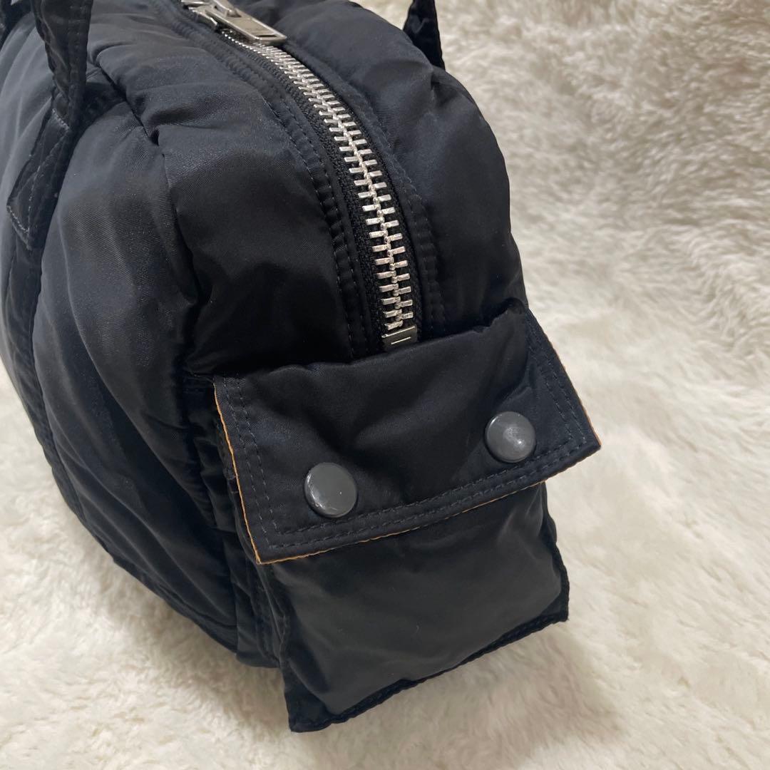 ポーター タンカー ボストンバッグ S ブラック ナイロン