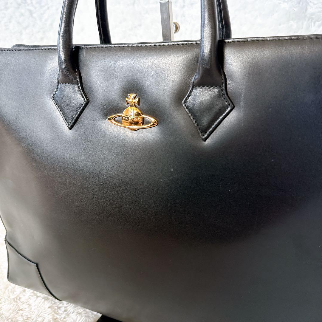 希少◆ヴィヴィアンウエストウッド ブリーフケース　オーブ ビジネスバッグ レザー