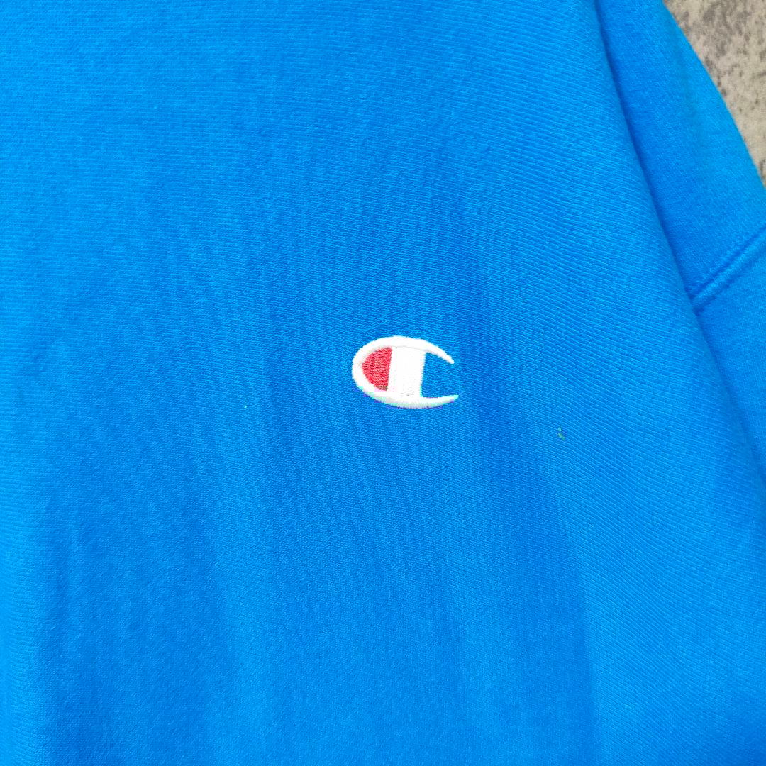 【美品】(M) チャンピオン リバースウィーブ トレーナー ロゴ刺繍