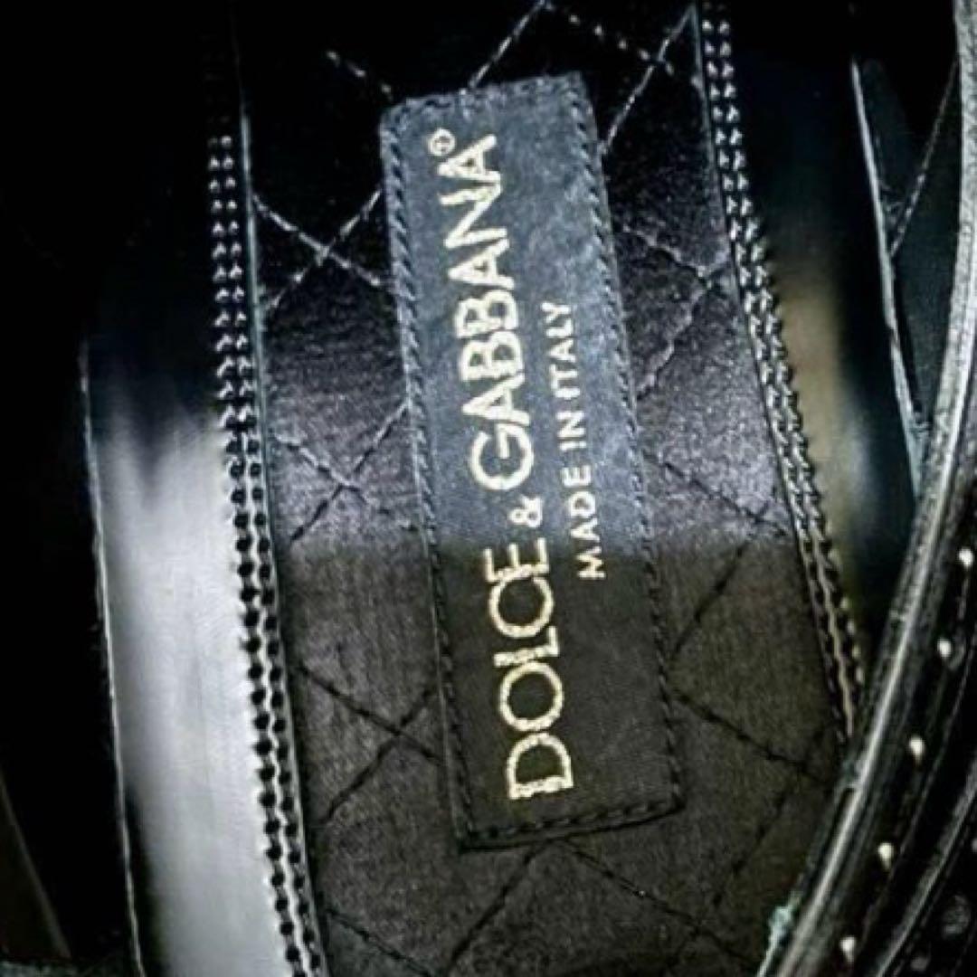 【DOLCE&GABBANA】ドルチェ&ガッバーナ　革靴　サイズ　7