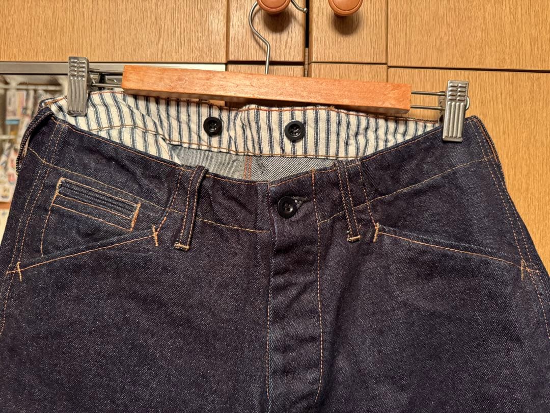 最終値下げ　超激レア　ブラックサイン　デニムブリーチーズ