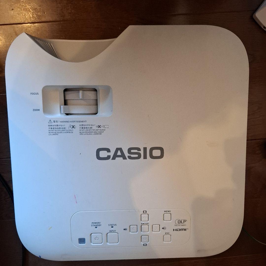 CASIO プロジェクター 本体XJ-F101W ホワイト