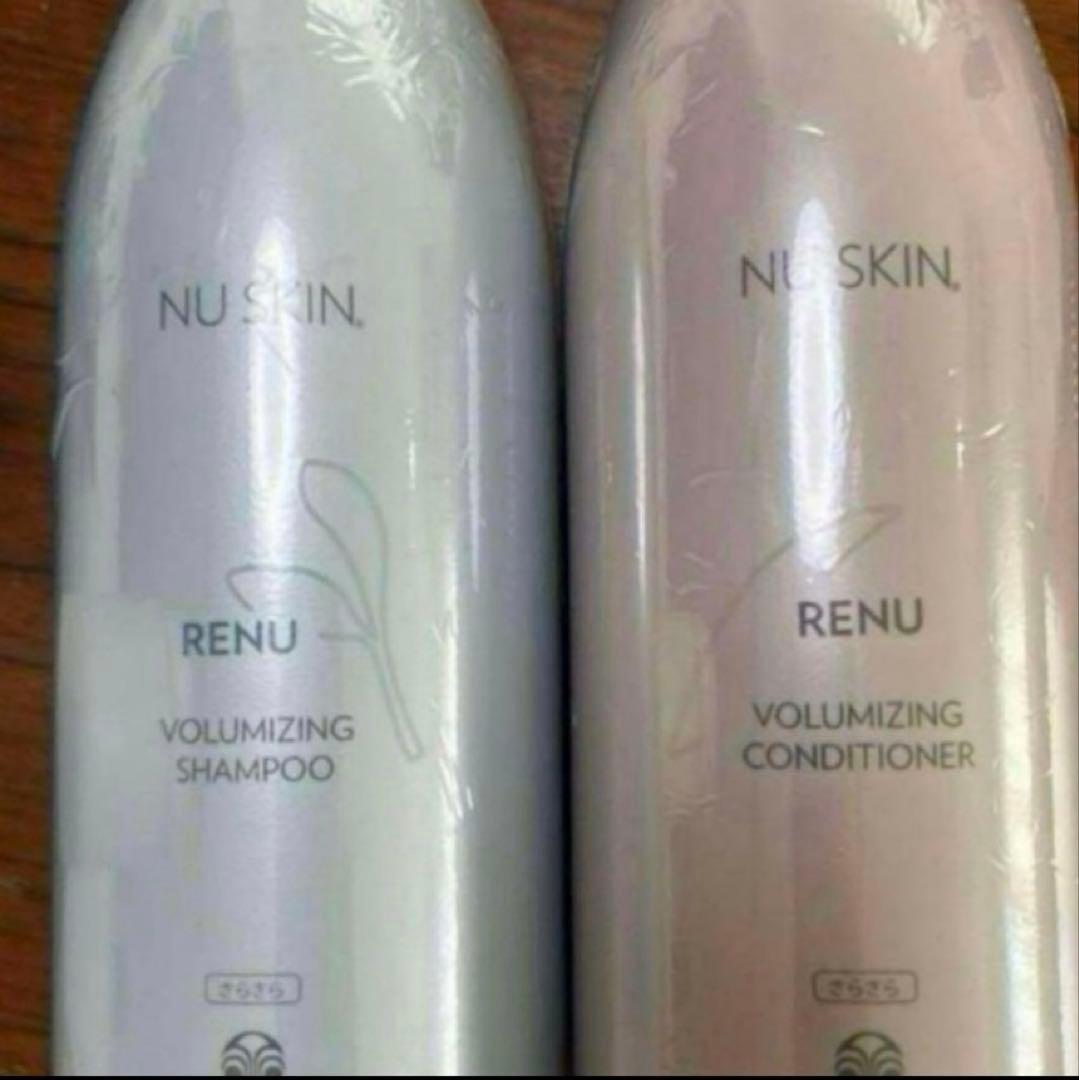 新品未開封NU SKIN Renu ボリュームシャンプー＆コンディショナーセット