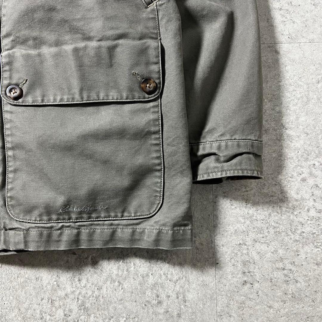 Eddie Bauer ハンティングジャケット XL 裏地チェック