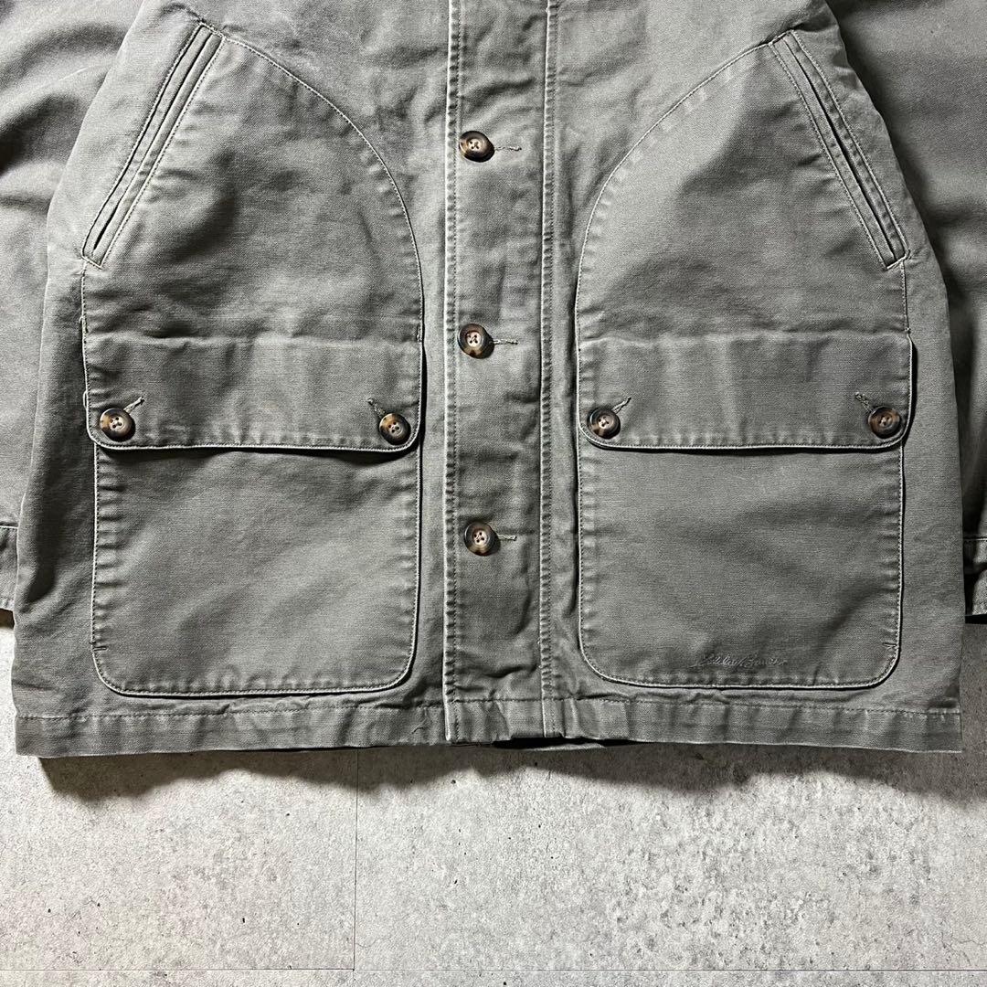 Eddie Bauer ハンティングジャケット XL 裏地チェック