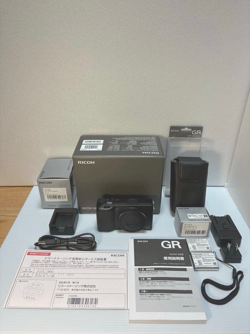 RICOH GR Ⅲ HDF デジタルカメラ　美品