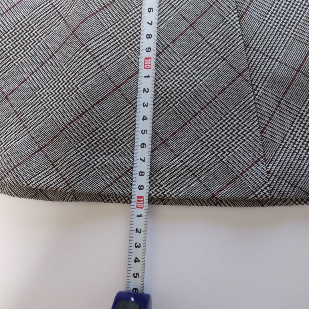 美品 チェック柄ワンピース ローズティアラ 大きいサイズ46