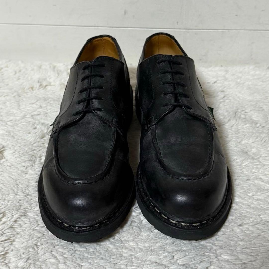 ⭐️未使用級⭐️　パラブーツ　CHAMBORD　ビジネスシューズ　ブラック　ブルーム