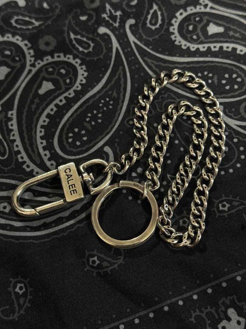 calee シルバーウォレットチェーン
