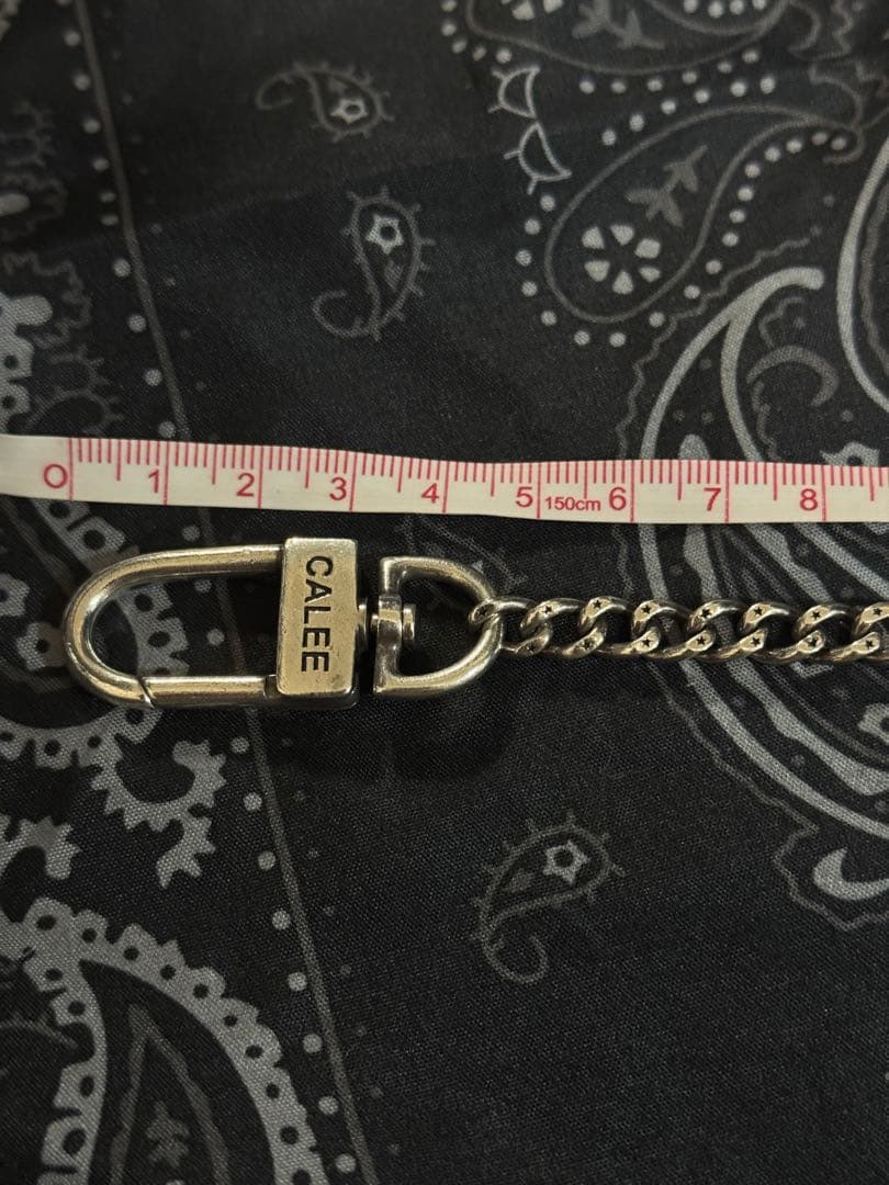 calee シルバーウォレットチェーン