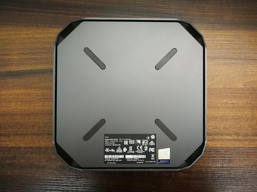 爆速 HP Z2 Mini G4 i7 9700 32GBメモリ 1TB SSD