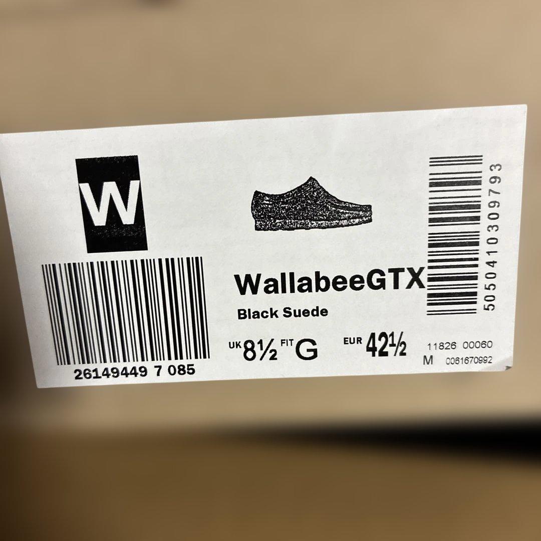 【極美品】CLARKS クラークス ワラビー スエード GORETEX