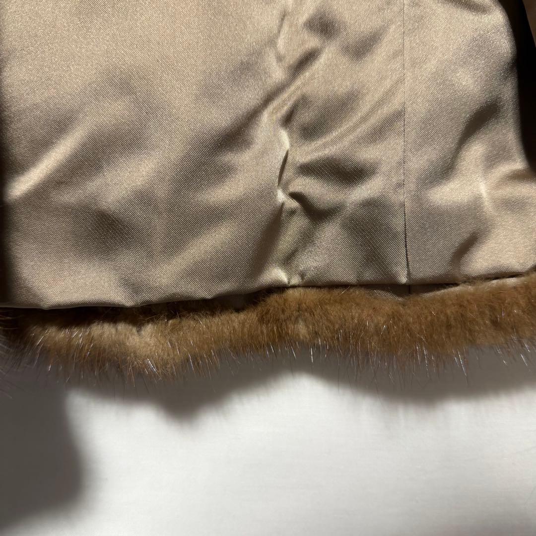 Belle Viaon SAGA MINK デミバフミンク ファーコート 本毛皮