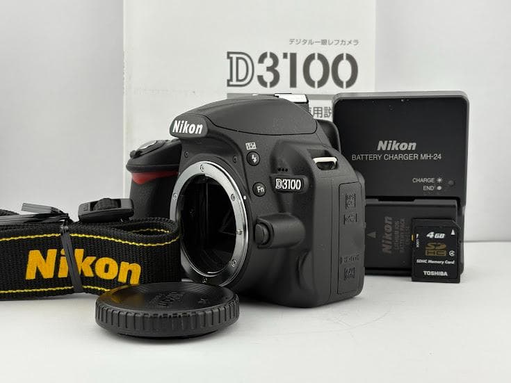 ★訳アリ、美品★ニコン NIKON D3100 ボディ『シャッター数235回』