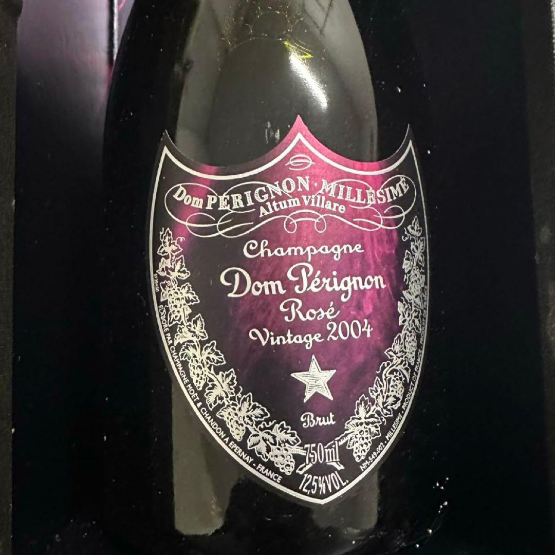 ピンドン　ドンペリニヨンロゼ2004（箱付き）