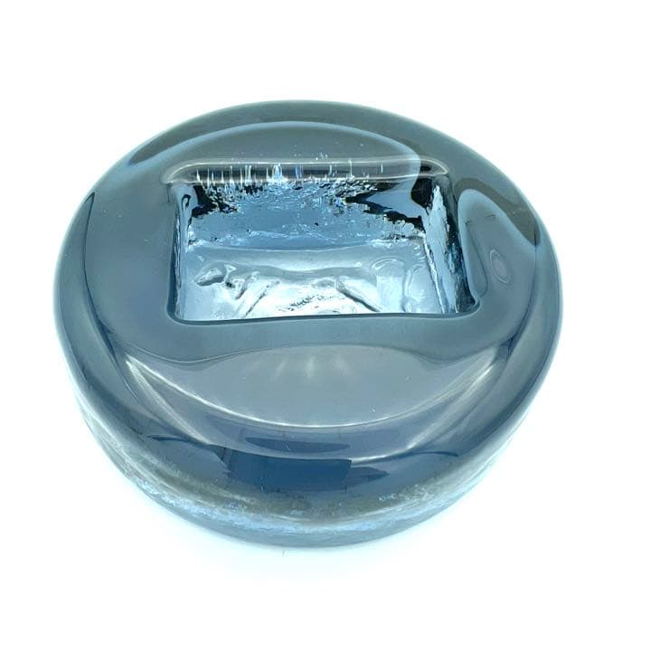 エリックホグラン　アッシュトレイ　灰皿　小物入れ　北欧　ガラス　牛