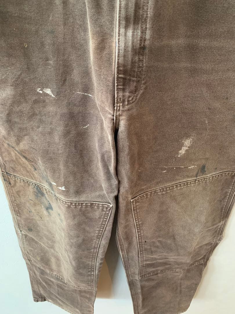 Carhartt ブラウンオーバーオール