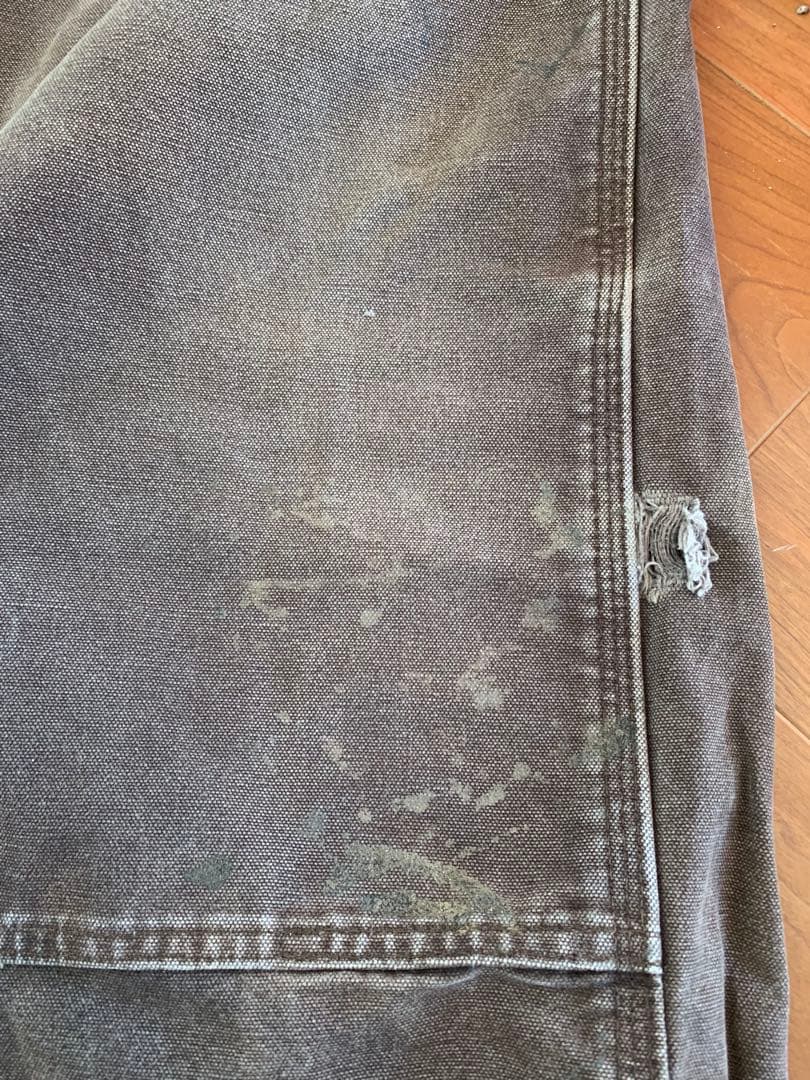 Carhartt ブラウンオーバーオール