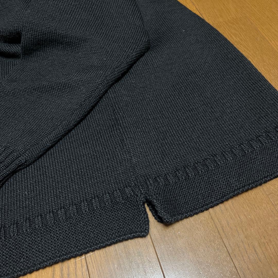 ガンジーウーレンズ　Guernsey Woollens ニット　ブラック