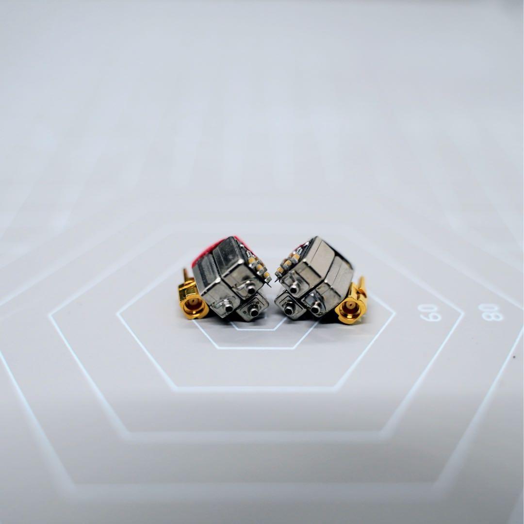 青 DIY SE846 純正希少ユニット使用 (超高評価アップグレード12BA)