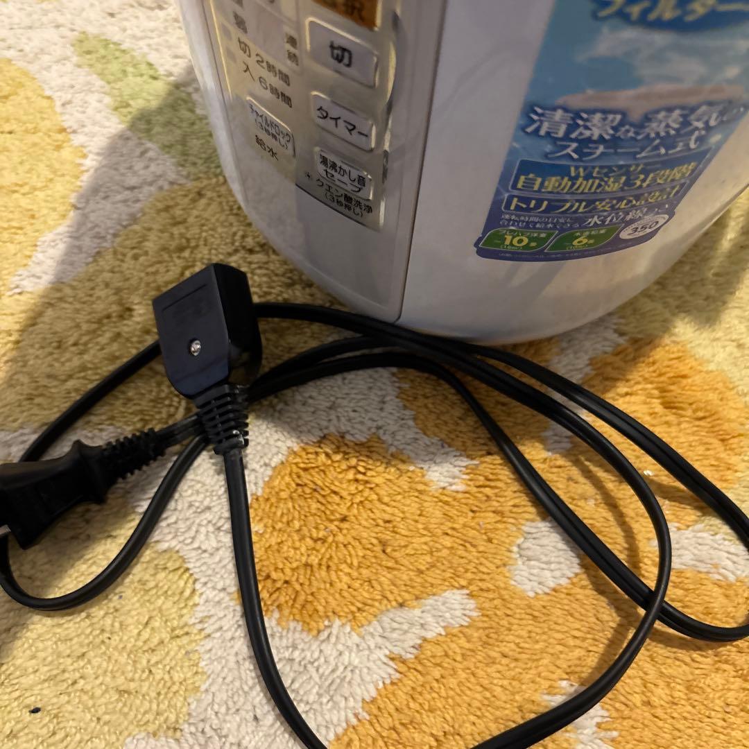 象印 加湿器 3.0L スチーム式 蒸気式EE-RR50-W