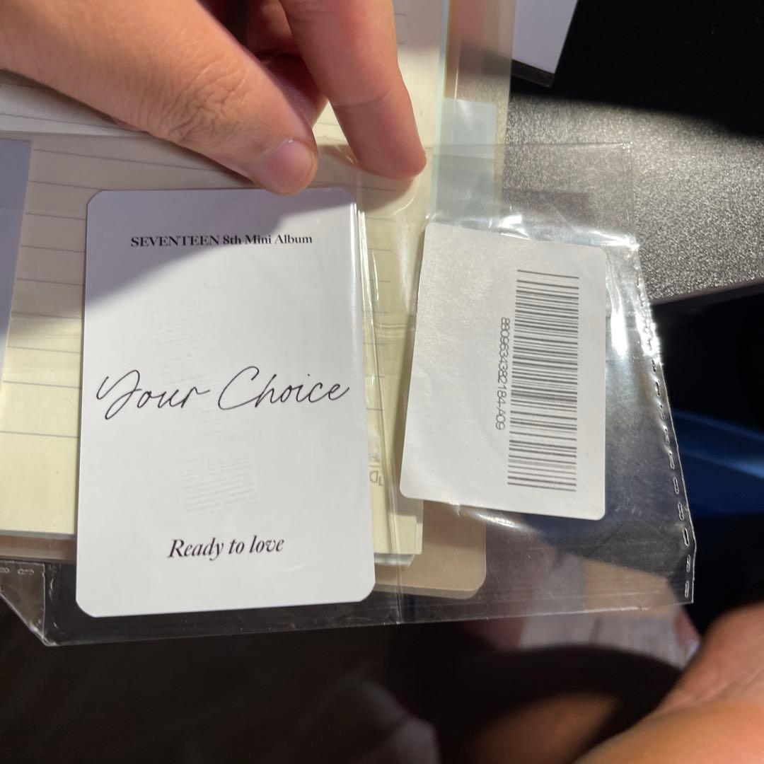 SEVENTEEN ジュン Your Choice 一直娱 yzy 予約特典