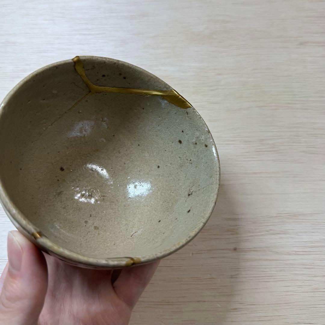 古唐津 無地唐津 茶碗 道園窯 桃山時代 江戸時代 金継ぎ 初期伊万里 古美術