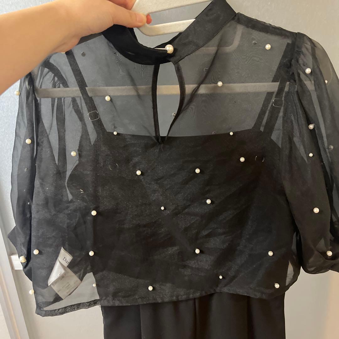 Darich パールデザインイレヘムマーメイドドレス