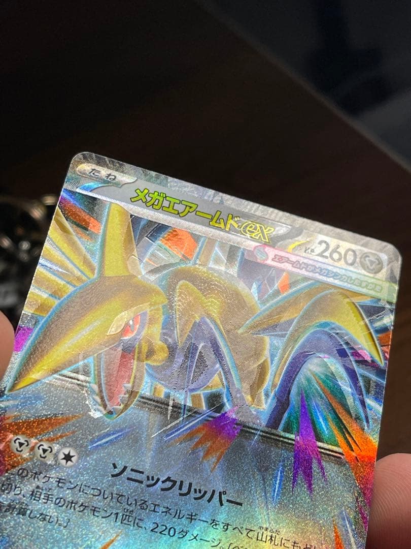 メガエアームドex エラーカード メガジガルデex