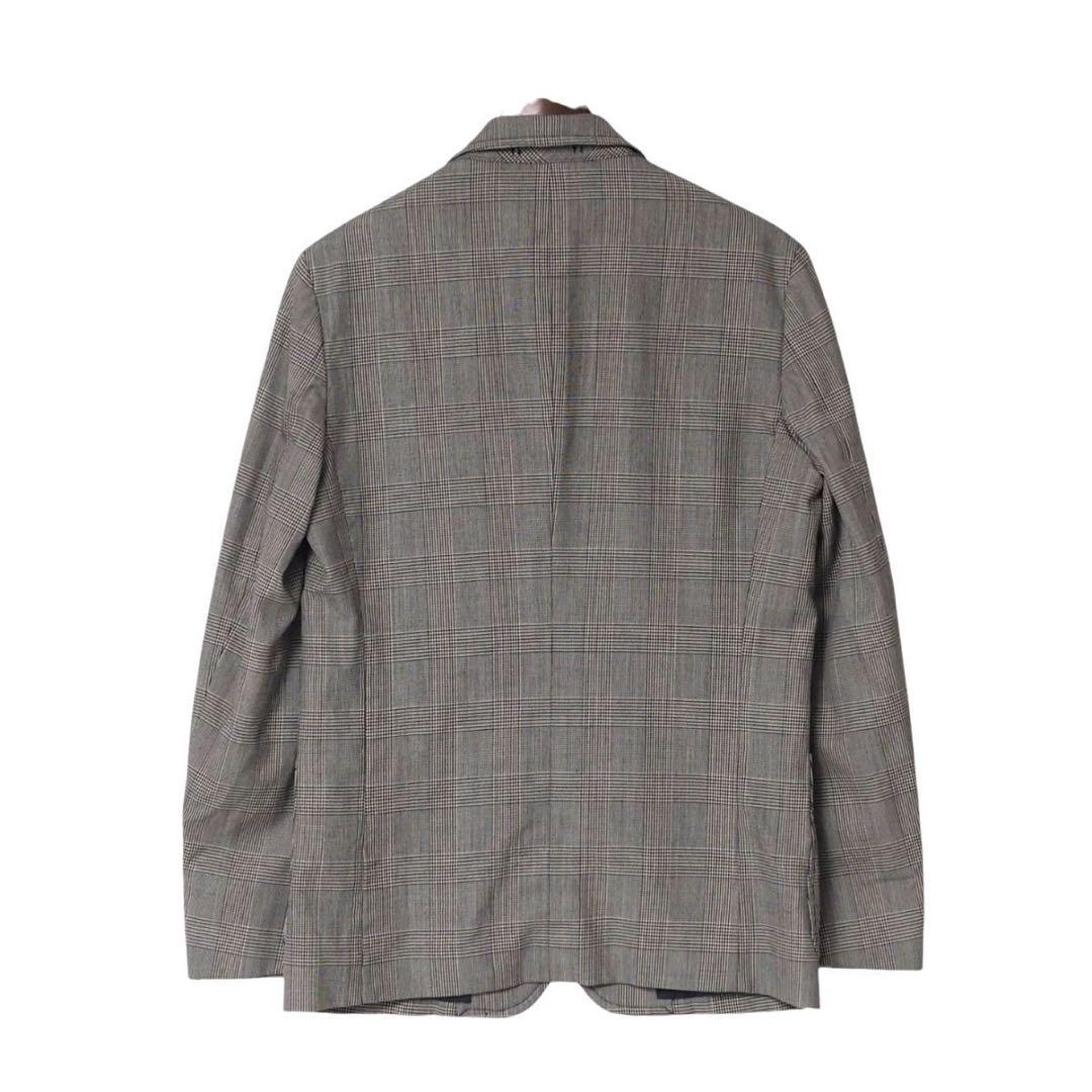 定価11万円 コムデギャルソンオム グレー チェック柄 テーラードジャケット