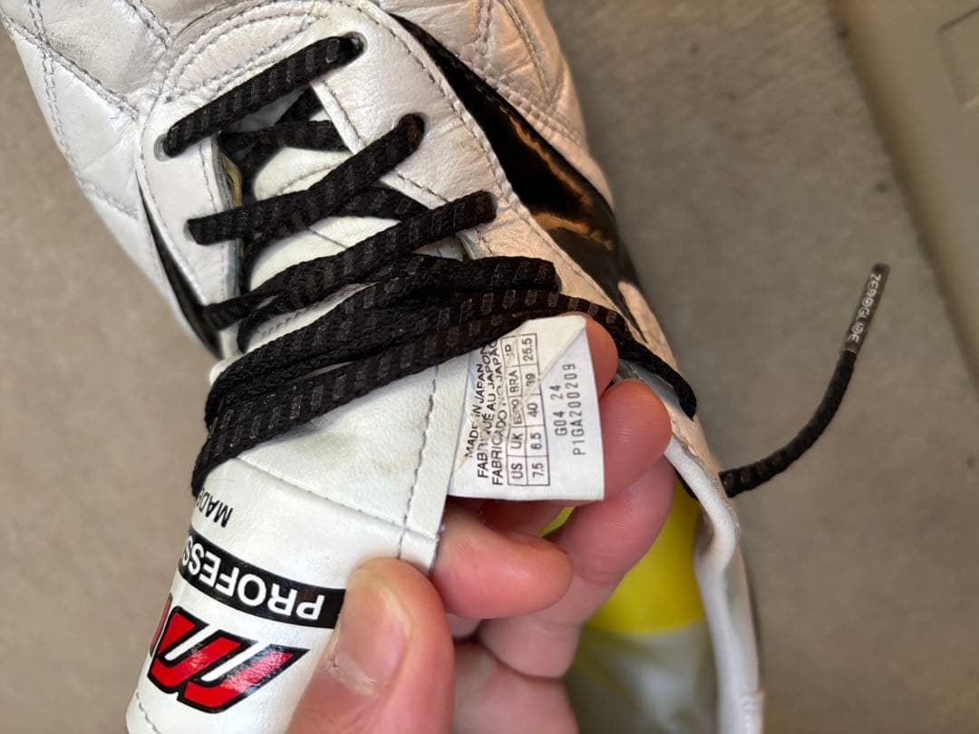 Mizuno モレリア2Japan クロスステッチ