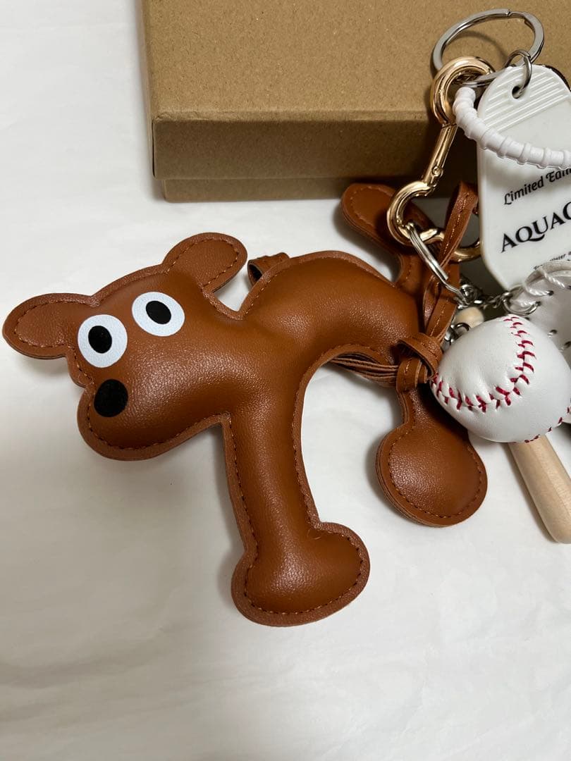 新品✴︎StickyZoo✴︎パピー犬バックチャーム＆キーホルダー