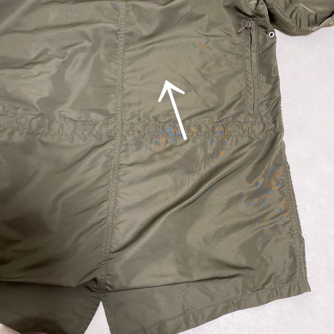 【mountain research】マウンテンパーカー　ナイロン　カーキ＊PI