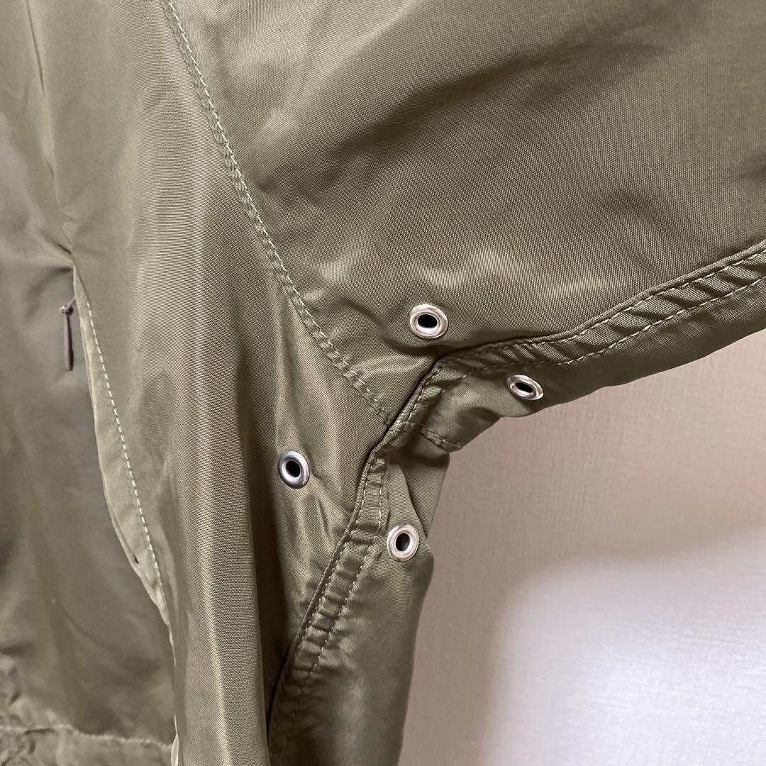 【mountain research】マウンテンパーカー　ナイロン　カーキ＊PI