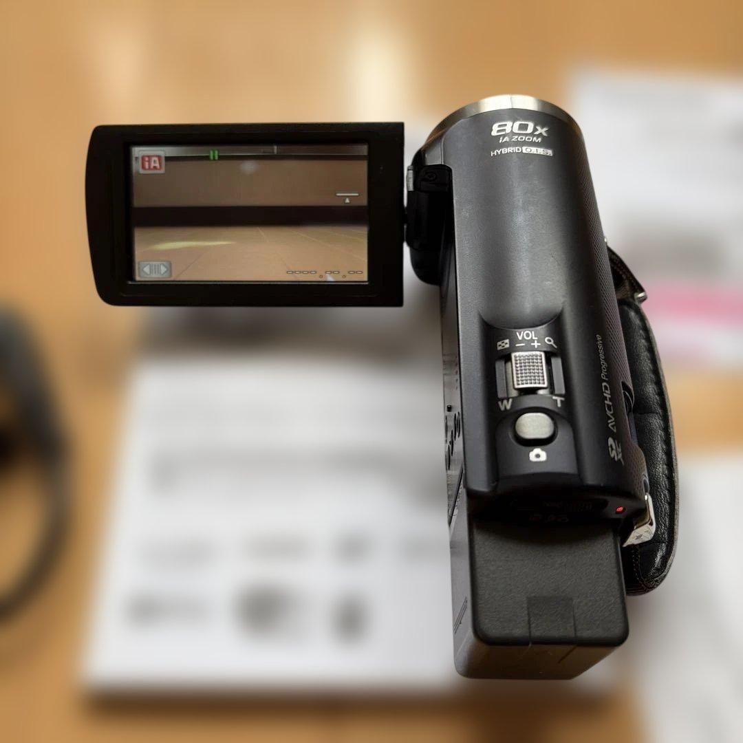 パナソニック デジタルハイビジョンビデオカメラ　ブラック　 HC-V520M