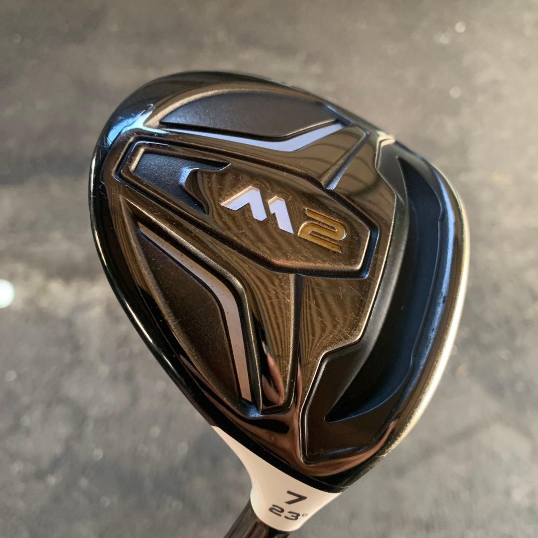 専用希少】TaylorMade M2 7Wフェアウェイウッド 23度 純正Ｓ