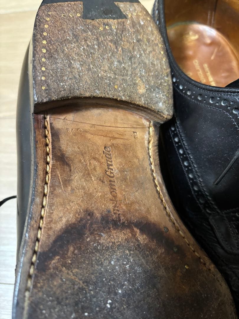 Alan McAfee ウィングチップ ダービーシューズ