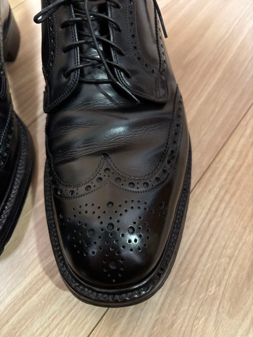 Alan McAfee ウィングチップ ダービーシューズ