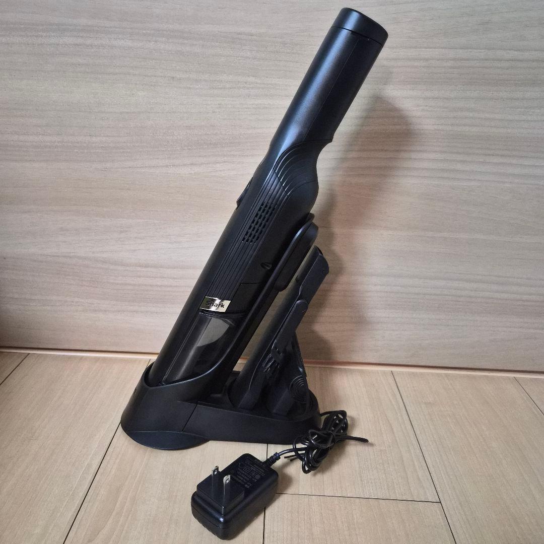 SHARK ハンディクリーナー本体 ブラック 充電スタンド付き