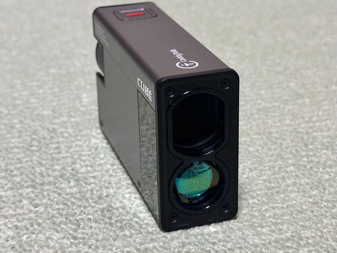 キャディートーク キューブ レーザー距離計 ガンメタルブラック