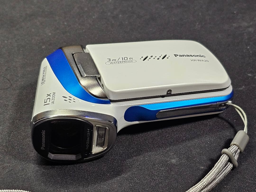 パナソニックデジタルムービーカメラ防水 HX-WA20(ホワイト)