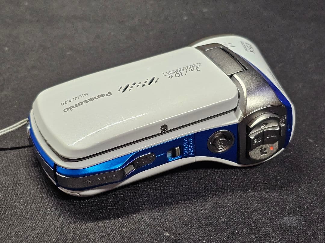 パナソニックデジタルムービーカメラ防水 HX-WA20(ホワイト)