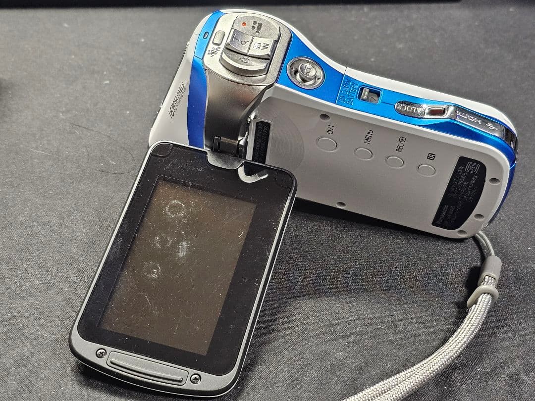 パナソニックデジタルムービーカメラ防水 HX-WA20(ホワイト)