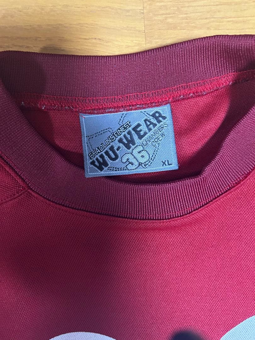 WU-WEAR フットボールシャツ XL 36 Wu-Tang Clan