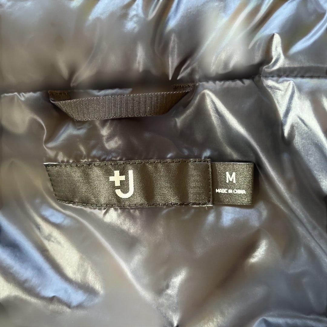 ユニクロ+J / ハイブリッドダウンオーバーサイズパーカー黒M