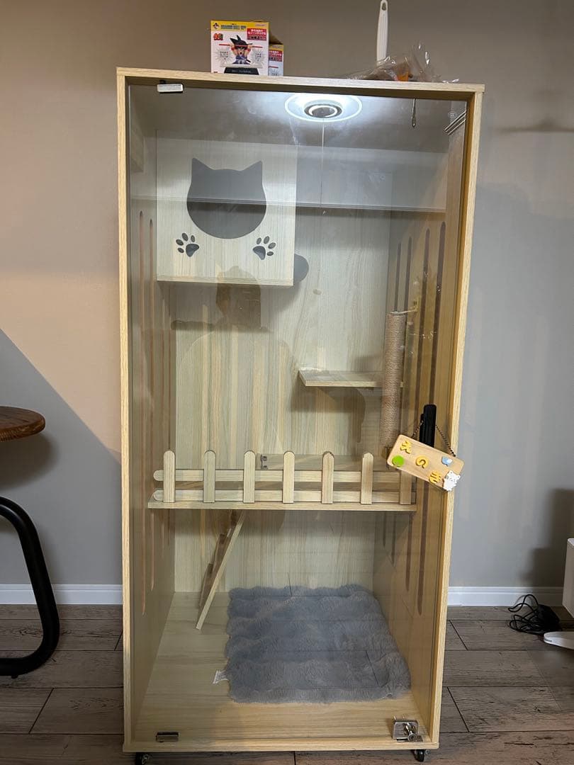 木製猫 ケージ