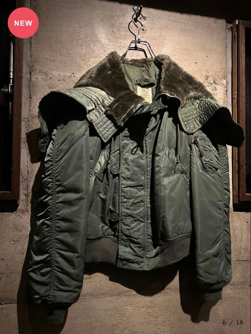 【 60s 】 N2B アルファ製　米軍　オリジナル