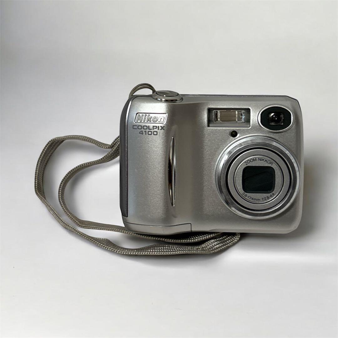 【動作確認済】ニコン COOLPIX 4100 オールドコンデジ デジ